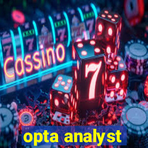 opta analyst